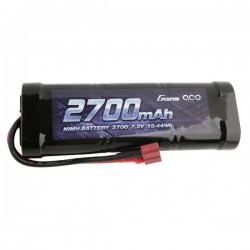 GENS ACE - BATTERY NIMH 7.2V-2700MAH (DEANS) GE2-2700-1D