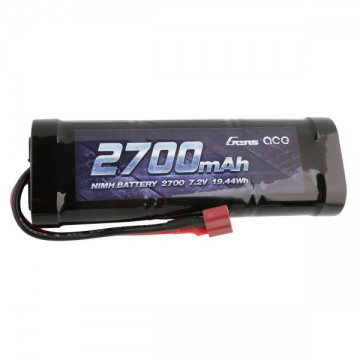 GENS ACE - BATTERIE NIMH 7.2V-2700MAH (DEANS) GE2-2700-1D