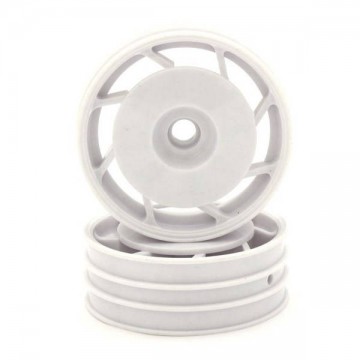 KYOSHO - 8D FRONT WHEEL 50MM WHITE-2PCS-ULTIMA UTH001WT