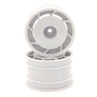 KYOSHO - 8D REAR WHEEL 50MM WHITE-2PCS-ULTIMA UTH002WT