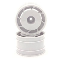 KYOSHO - JANTES ARRIERE 8D 50MM ULTIMA BLANCHES (2) UTH002WT