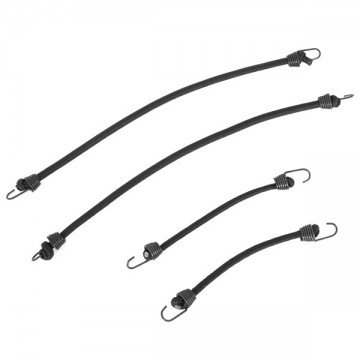 HOBBYTECH - ELASTIC STRETCHERS X4PCS BLACK HT-SU1801027