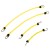 HOBBYTECH - ELASTIC STRETCHERS X4PCS YELLOW HT-SU1801026