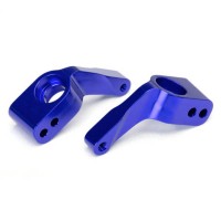 TRAXXAS - ALUMINUM STUB AXLE CARRIER (BLUE) (2) RUSTLER/STAMPEDE/BANDIT 3652A