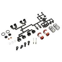 KYOSHO - AMORTISSEURS TC 1:10 FAZER 2.0 (2) - ALUMINIUM FAW225