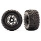 TRAXXAS - MAXX 2.8 ALL-TERRAIN PRE-MOUNTED TIRES (2) (BLACK) 8972