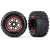 TRAXXAS - ROUES MONTEES COLLEES ROUGES - MAXX (2) 8972R