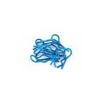 HOBBYTECH CLIPS DE CARROSSERIE 1/10 (10PCS) BLEUS 