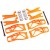 TRAXXAS - KIT SUSPENSION LARGE ORANGE - MAXX 8995T