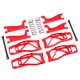TRAXXAS - SUSPENSION KIT WIDE MAXX RED 8995R