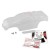 TRAXXAS - BODY RUSTLER (CLEAR REQUIRES PAINTING) DECAL SHEET/ WING AND ALUMINUM HARDWARE 3714