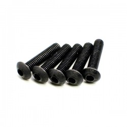 KYOSHO - HEX BUTTON SCREWS 4X18MM (5) 1-S14018H