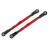 TRAXXAS - TOE LINKS FRONT TUBES RED-ANODIZED 6061-T6 ALUMINUM (2) (FOR USE WITH 8995 WIDEMAXX SUSPENSION KIT) 8997R