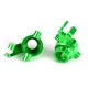 TRAXXAS - FUSEES DE DIRECTION GAUCHE/DROIT ALU ANODISEES VERT - MAXX 8937G