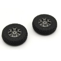 KYOSHO - PRE-GLUED TIRES (2) SUZUKI JIMNY MINI-Z 4X4 MX01 MXTH002