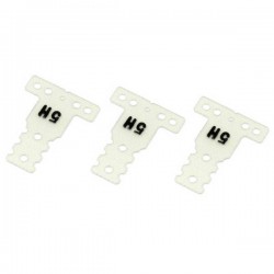 KYOSHO - FRP REAR SUSPENSION PLATE MINI-Z MR03 MM-LM (3) 0.5 HARD MZW437H