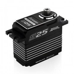 POWER HD - S25 HV,MG, BRUSHLESS, ALU CASE, SSR (25 KG/0.06 SEC) ON-ROAD HD-S25