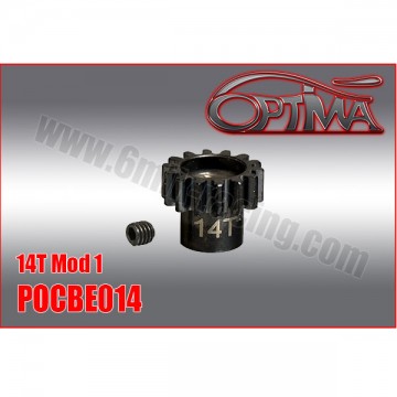 6MIK - PIGNON MOTEUR 14D 1/8 OPTIMA POCBE014