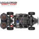 TRAXXAS - UNLIMITED DESERT RACER FOX - 4X4 + LED - TSM 85086-4-FOX