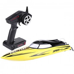 VOLANTEX - BATEAU RACENT VECTOR SR65CM BRUSHLESS RACE RTR JAUNE V792-5Y