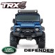 TRAXXAS - COMBO TRX-4 LAND ROVER DEFENDER BLEU RTR AVEC BATTERIES & CHARGEUR COMBO-82056-4-BLUE