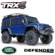 TRAXXAS - COMBO TRX-4 LAND ROVER DEFENDER BLUE W AQ/CHG RTR COMBO-82056-4-BLUE