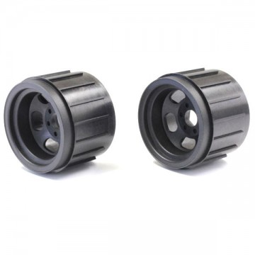 KYOSHO - WHEELS FOR MAD CRUSHER (2) MAH402BK