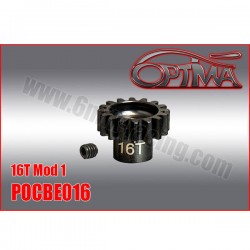 6MIK - PIGNON MOTEUR 16D 1/8 OPTIMA POCBE016