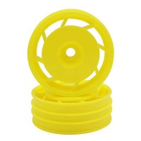 KYOSHO - 8D FRONT WHEEL 50MM YELLOW (2) ULTIMA UTH001Y