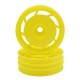 KYOSHO - 8D FRONT WHEEL 50MM YELLOW (2) ULTIMA UTH001Y