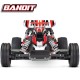 TRAXXAS - BANDIT - 4x2 - RED - 1/10 BRUSHED TQ 2.4GHZ - iD W/O BATTERY & CHARGER 24054-4-RED