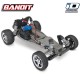 TRAXXAS - BANDIT - 4x2 - RED - 1/10 BRUSHED TQ 2.4GHZ - iD W/O BATTERY & CHARGER 24054-4-RED