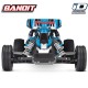 TRAXXAS - BANDIT - 4x2 - BLEU - 1/10 BRUSHED TQ 2.4GHZ - iD SANS AQ/CHG 24054-4-BLUE