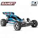 TRAXXAS - BANDIT - 4x2 - BLEU - 1/10 BRUSHED TQ 2.4GHZ - iD SANS AQ/CHG 24054-4-BLUE