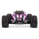 TRAXXAS - RUSTLER 4x4 PINK 1/10 VXL BRUSHLESS TSM - W/O BAT/CH 67076-4-PINK