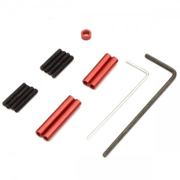 KYOSHO - BIELLETTES ALU ANODISE Mini-Z 4X4 MX01 - WB 110MM MXW001R