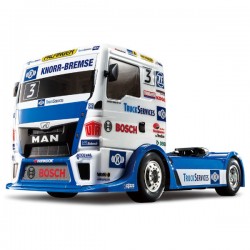 TAMIYA - CAMION MAN TGS TEAM HAHN RACING KIT TT-01E 58632