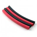 FASTRAX - 6.4MM X 10CM HEATSHRINK RED/BLACK (4) FAST97