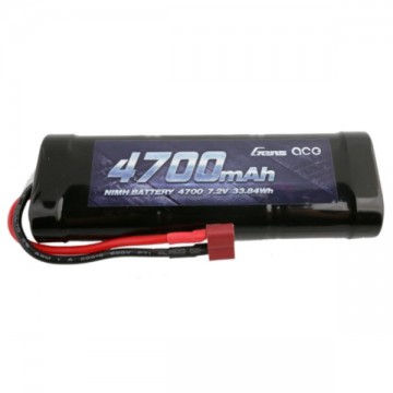 GENS ACE - BATTERY NIMH 7.2V-4700MAH (DEANS) GE2-4700-1D