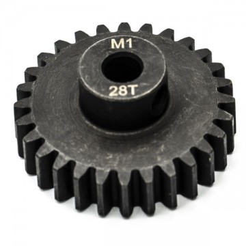 KONECT - 28T PINION GEAR ALLOY STEEL M1 Ø5MM KN-180128