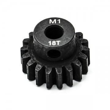 KONECT - 18T PINION GEAR ALLOY STEEL M1 Ø5MM KN-180118