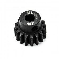 KONECT - 16T PINION GEAR ALLOY STEEL M1 Ø5MM KN-180116