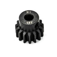 KONECT - PIGNON MOTEUR M1 Ø5MM 15 DENTS EN ACIER KN-180115