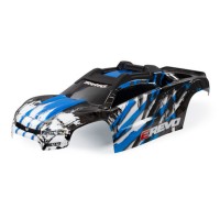 TRAXXAS - CARROSSERIE E-REVO 2 PEINTE ET DECOREE BLEUE 8611X