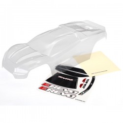 TRAXXAS - CLEAR BODY E-REVO 2.0 + DECAL SHEET 8611