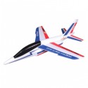 FMS - 600MM FREE FLIGHT ALPHA GLIDER KIT (BLUE AND RED) FS0174