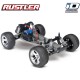 TRAXXAS - RUSTLER - 4x2 - GREEN - 1/10 BRUSHED TQ 2.4GHZ - iD W/O BATTERY & CHARGER 37054-4-GRN
