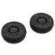 KYOSHO - PRE-GLUED TIRES (2) TOYOTA 4RUNNER MINI-Z 4X4 MX01 - HEAVY WEIGHT MXTH001HW