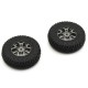 KYOSHO - PRE-GLUED TIRES (2) JIMNY MINI-Z 4X4 MX01 HEAVY WEIGHT MXTH002HW