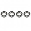 G-FORCE - BALL BEARING - CHROME STEEL ABEC 3 RUBBER SHIELDED 12X24X6 4 PCS GF-0500-023